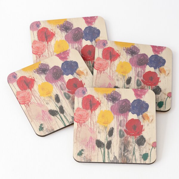 Item preview, Original Paintings by Cy Twombly, Cy Twombly Color Landscape Art designed and sold by OilArtLittle.