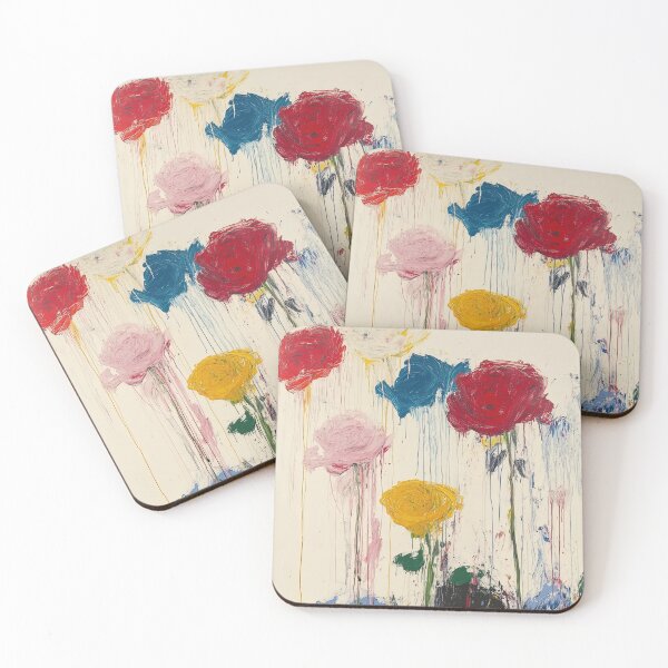 Item preview, Original Paintings by Cy Twombly, Cy Twombly Color Landscape Art designed and sold by OilArtLittle.