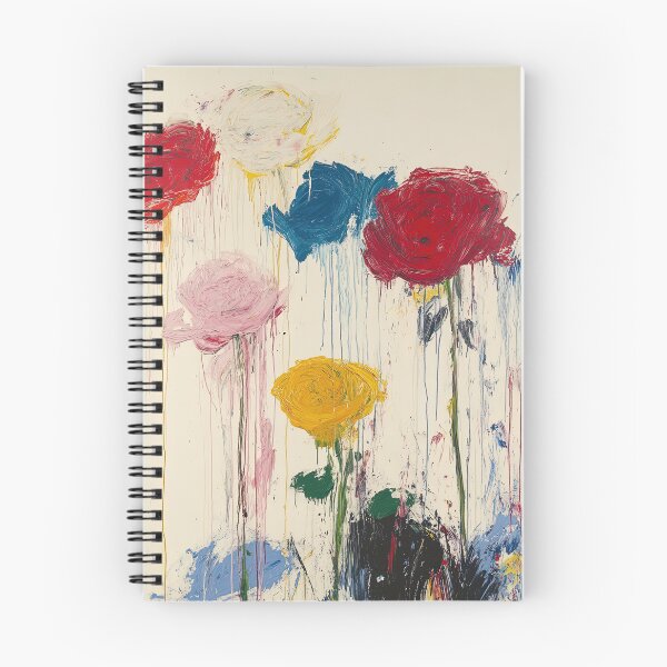 Item preview, Original Paintings by Cy Twombly, Cy Twombly Color Landscape Art designed and sold by OilArtLittle.