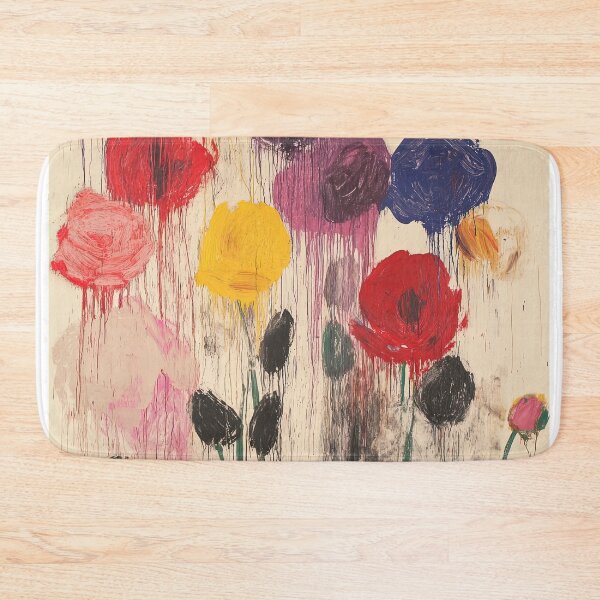 Item preview, Original Paintings by Cy Twombly, Cy Twombly Color Landscape Art designed and sold by OilArtLittle.