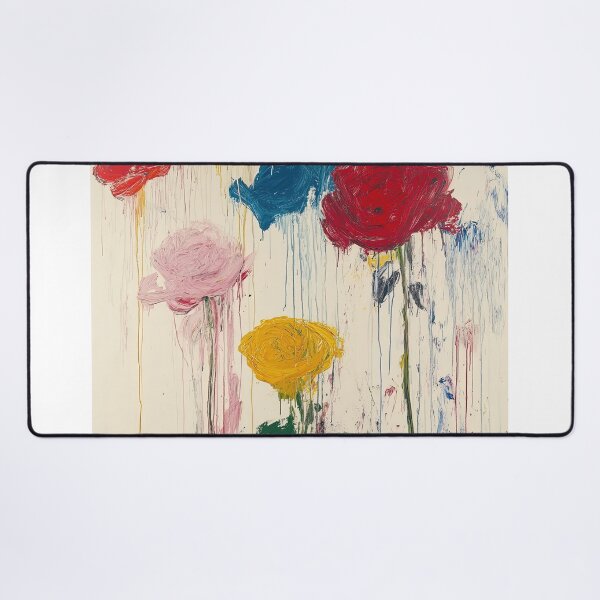 Item preview, Original Paintings by Cy Twombly, Cy Twombly Color Landscape Art designed and sold by OilArtLittle.
