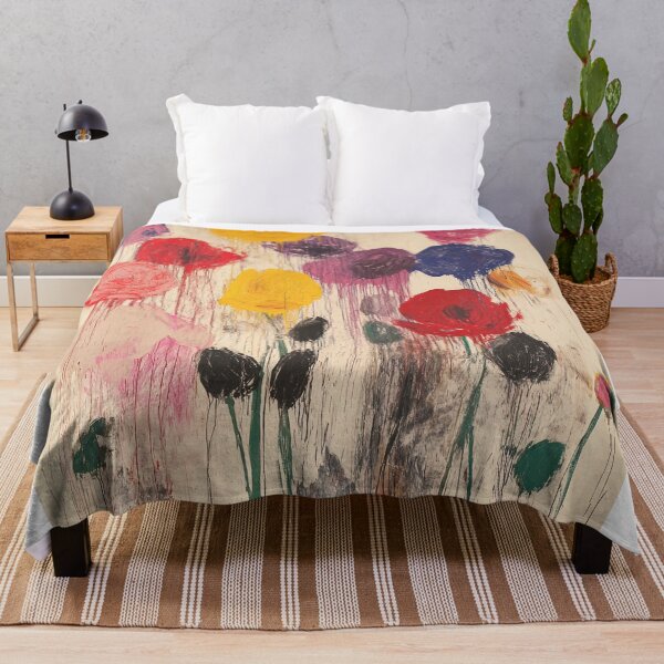 Item preview, Original Paintings by Cy Twombly, Cy Twombly Color Landscape Art designed and sold by OilArtLittle.
