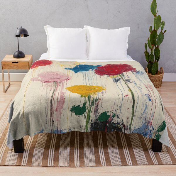 Item preview, Original Paintings by Cy Twombly, Cy Twombly Color Landscape Art designed and sold by OilArtLittle.
