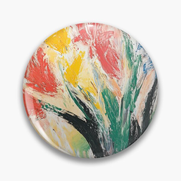 Item preview, Original Paintings by Cy Twombly, Cy Twombly Color Landscape Art designed and sold by OilArtLittle.