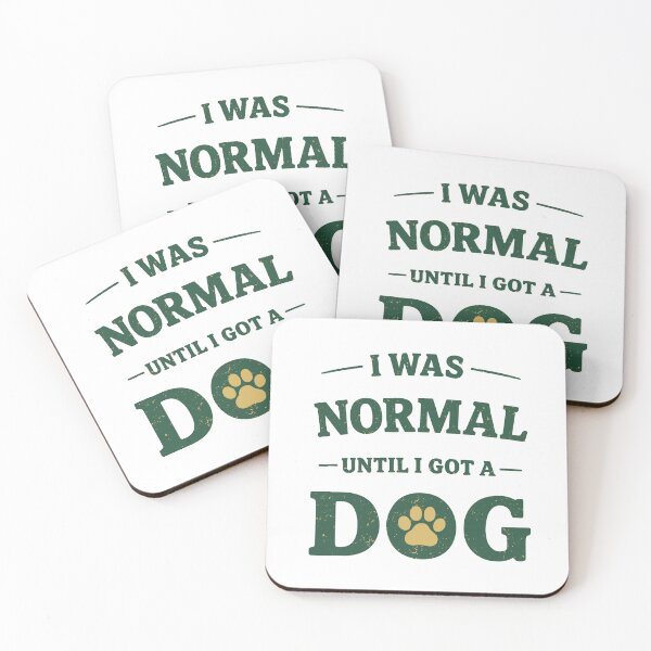 Item preview, Dog Lover - I Was Normal Until I Got a Dog – Funny Retro Dog Lover T-Shirt designed and sold by EvolvCustoms.