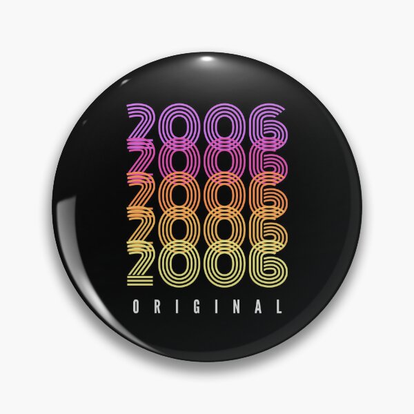 Artikelvorschau, Geboren 2006 – Geburtstagsgeschenk 2006 – Original aus dem Jahr 2006 entworfen und verkauft von DesignByLeo.