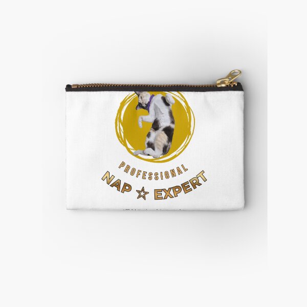 Item preview, Professional Nap Expert – Funny Lazy Cat Badge Design designed and sold by Khong-Khwan.