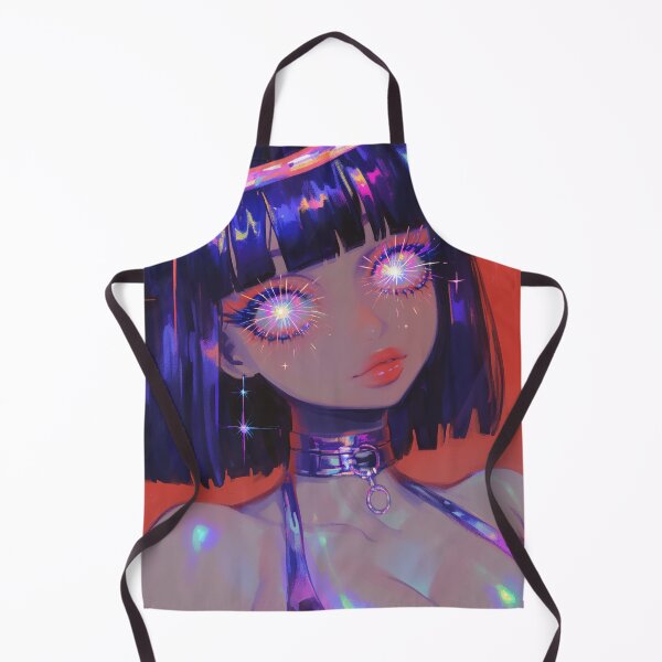 Item preview, Celestial Halo Girl With Galaxy Eyes designed and sold by bubblegoth.