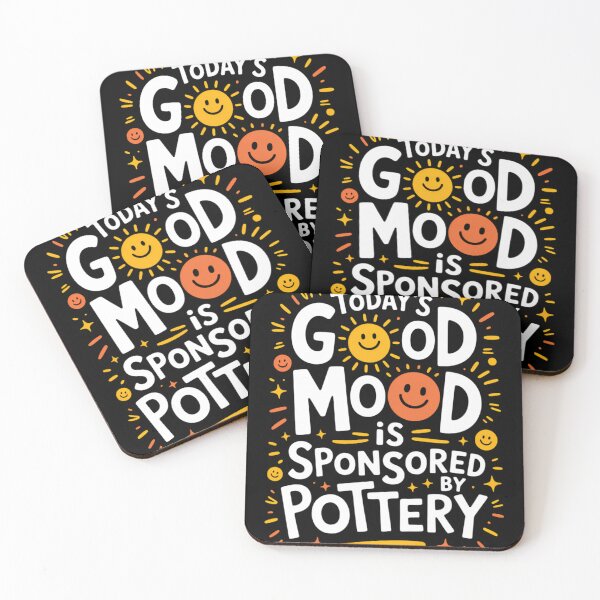 Item preview, Funny Ceramic Today_s Good Mood Is Sponsored by Pottery designed and sold by sterabamineh.
