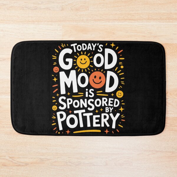 Item preview, Funny Ceramic Today_s Good Mood Is Sponsored by Pottery designed and sold by sterabamineh.