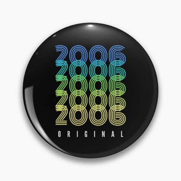 Artikelvorschau, Geboren 2006 – Geburtstagsgeschenk 2006 – Original aus dem Jahr 2006 entworfen und verkauft von DesignByLeo.