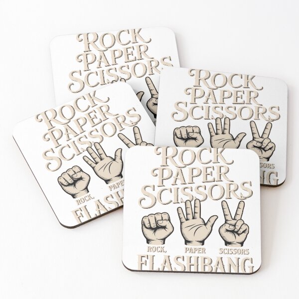 Item preview, For gamers and streamers. Rock Paper Scissors Flashbang designed and sold by JaroCreates.