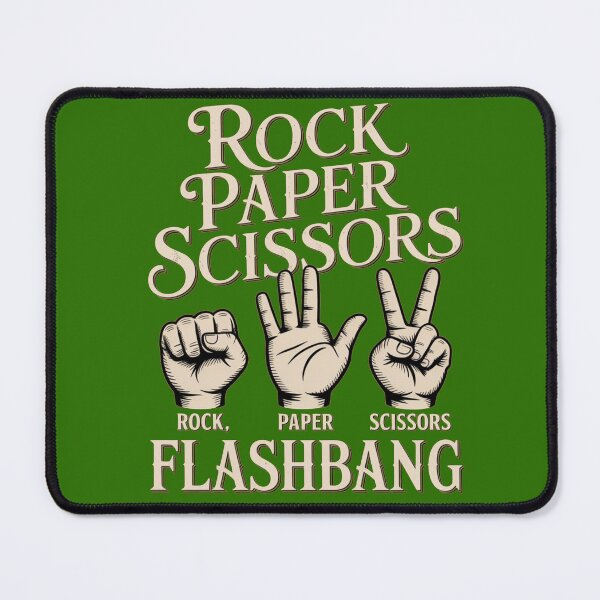 Item preview, For gamers and streamers. Rock Paper Scissors Flashbang designed and sold by JaroCreates.