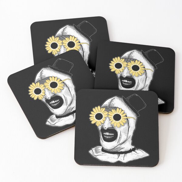 Item preview, art the clown - terrifier flower sunglasses designed and sold by homework store.