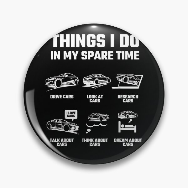 Item preview, Things I Do in My Spare Time Funny Car Lover Gift designed and sold by Goleon12.