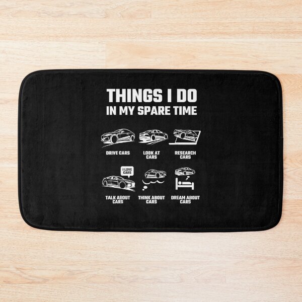 Item preview, Things I Do in My Spare Time Funny Car Lover Gift designed and sold by Goleon12.