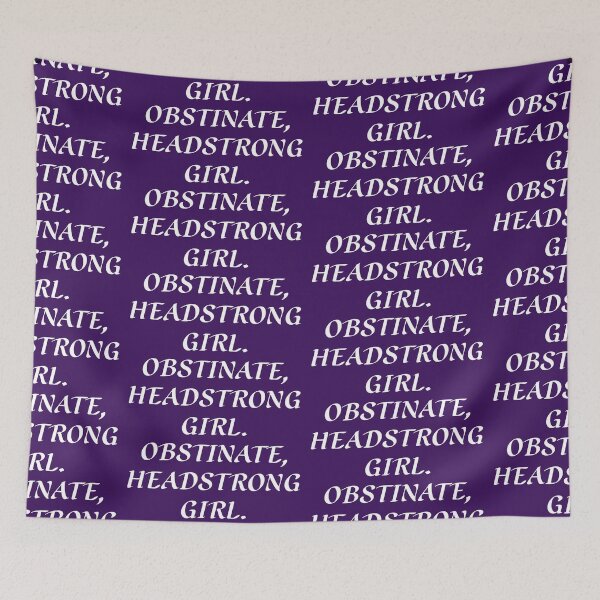 Item preview, Obstinate Headstrong Girl designed and sold by Normbot2000.