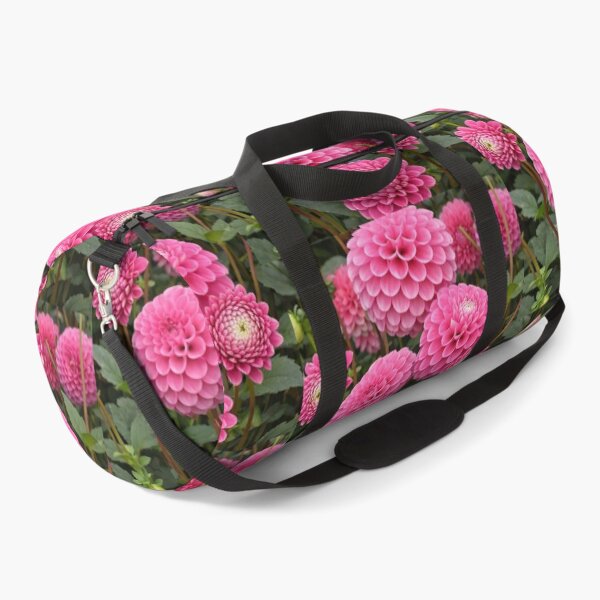 Item preview, Lush Pink Dahlias with Intricate Geometric Petals designed and sold by Dreamy Armine Art.