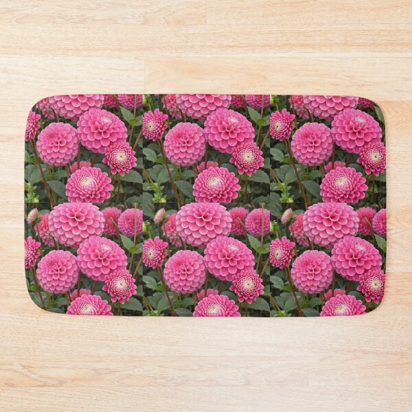 Item preview, Lush Pink Dahlias with Intricate Geometric Petals designed and sold by Dreamy Armine Art.