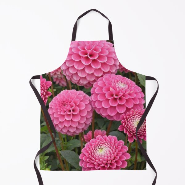 Item preview, Lush Pink Dahlias with Intricate Geometric Petals designed and sold by Dreamy Armine Art.