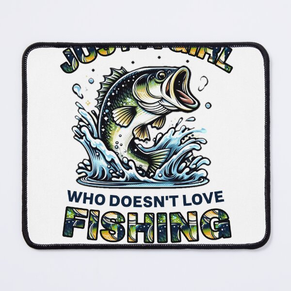 Item preview, Bass Fishing Daughter Gift - Just a Girl Who Doesn't Love Fishing designed and sold by Abibless1998.