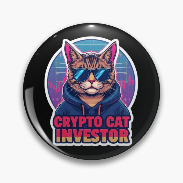 Item preview, Crypto Cat Investor designed and sold by KapiPrint.