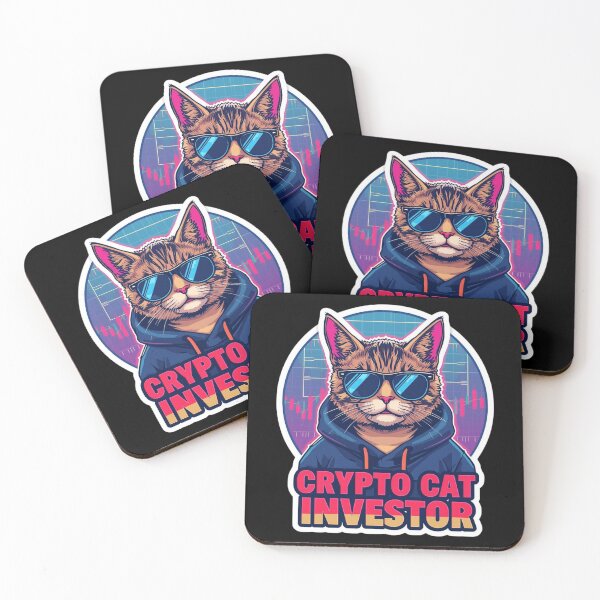 Item preview, Crypto Cat Investor designed and sold by KapiPrint.