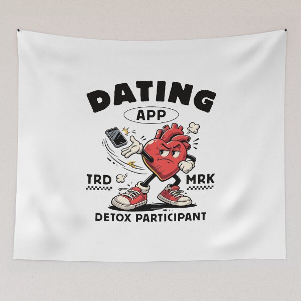 Item preview, dating app detox participant designed and sold by Peerless-Prime.