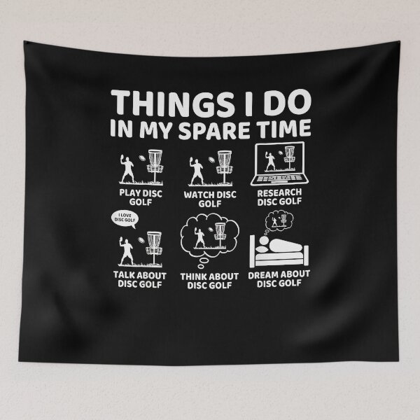 Item preview, Things I Do in My Spare Time Funny Disc Golf Lover designed and sold by Goleon12.