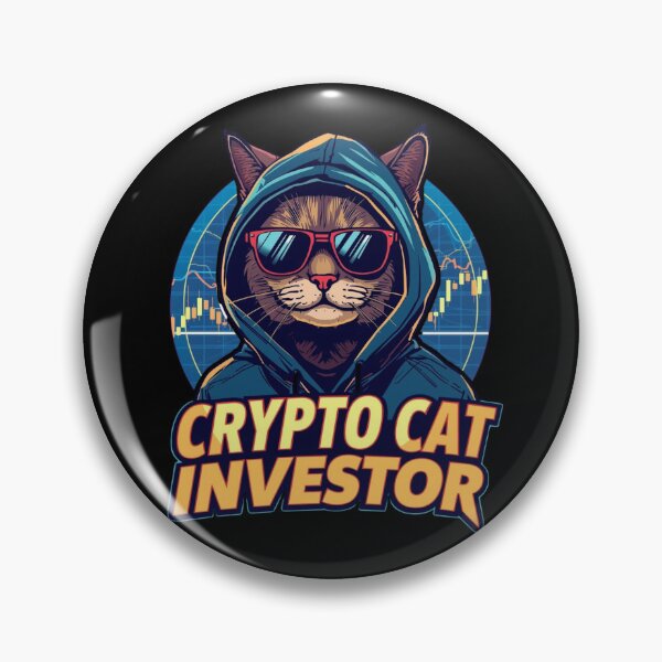 Item preview, Crypto Cat Investor designed and sold by KapiPrint.
