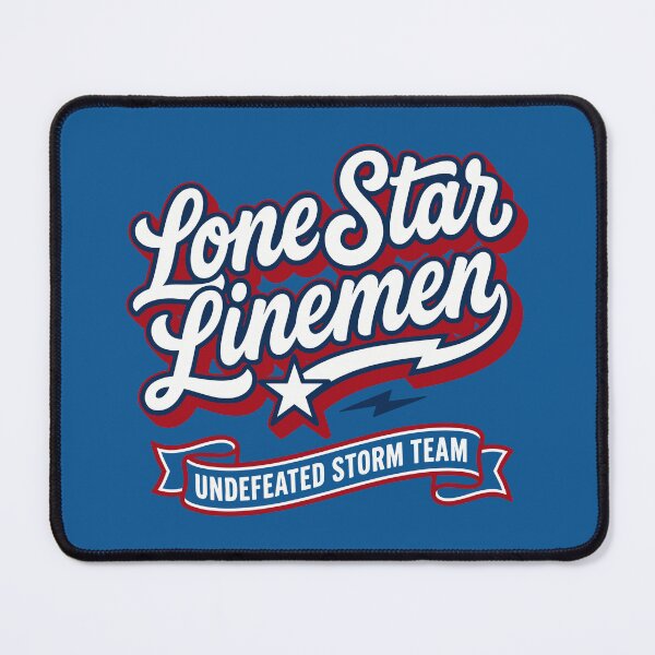 Item preview, Lone Star Linemen: Undefeated Storm Team - Texas Lineman Gift designed and sold by Cozy-Old-Pub.