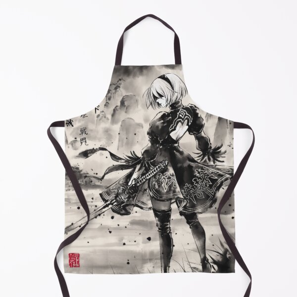Item preview, 2B Sumi-e designed and sold by AnimeArsenalPrints.
