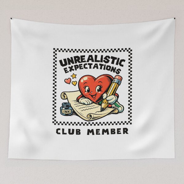 Item preview, Unrealistic expectations club member designed and sold by Peerless-Prime.