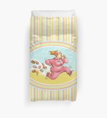 Burn calories with sport Duvet Cover