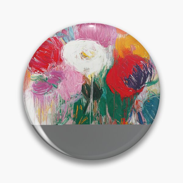 Item preview, Original Paintings by Cy Twombly, Cy Twombly Color Landscape Art designed and sold by OilArtLittle.