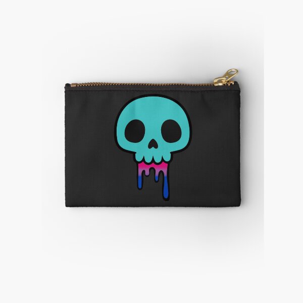 Item preview, Dripping Skull – Bisexual Pride Cute Dark Aesthetic Design designed and sold by Cannaxes Studio.