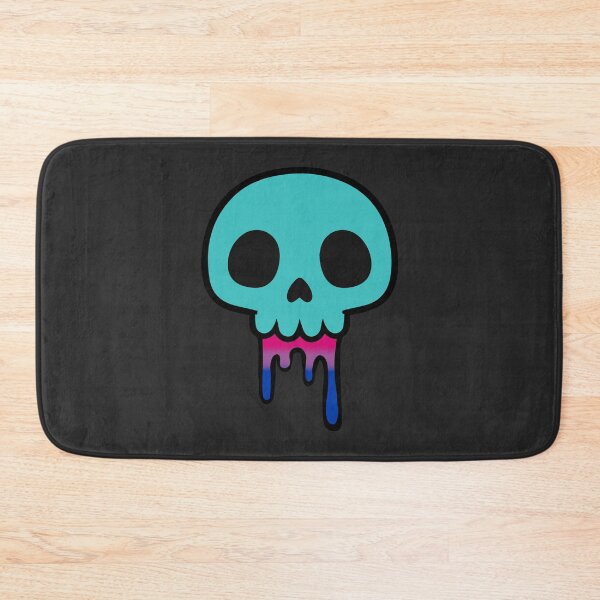 Item preview, Dripping Skull – Bisexual Pride Cute Dark Aesthetic Design designed and sold by Cannaxes Studio.