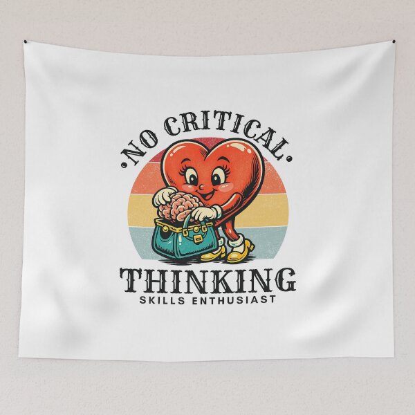 Item preview, No critical thinking skills enthusiast designed and sold by Peerless-Prime.