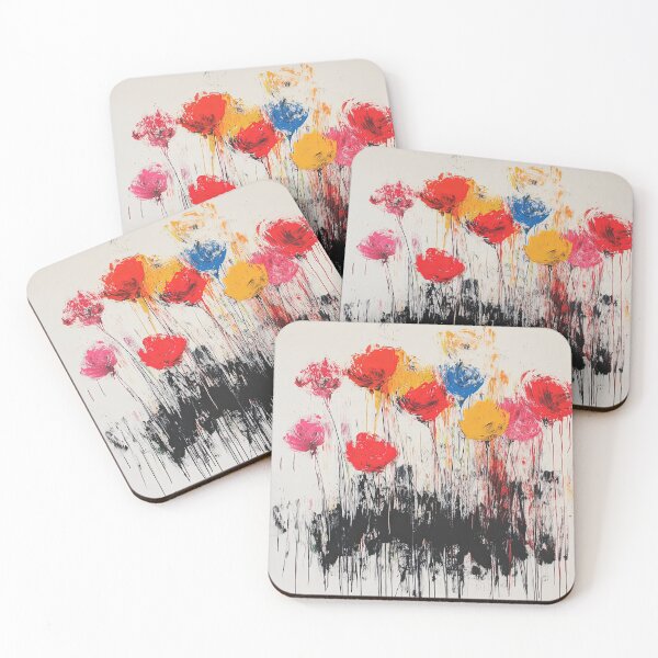 Item preview, Original Paintings by Cy Twombly, Cy Twombly Color Landscape Art designed and sold by OilArtLittle.