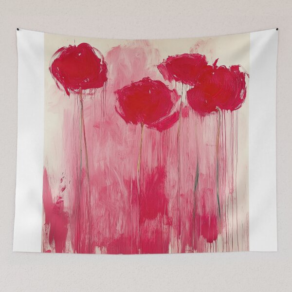 Item preview, Original Paintings by Cy Twombly, Cy Twombly Color Landscape Art designed and sold by OilArtLittle.
