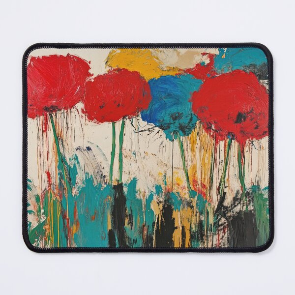 Item preview, Original Paintings by Cy Twombly, Cy Twombly Color Landscape Art designed and sold by OilArtLittle.