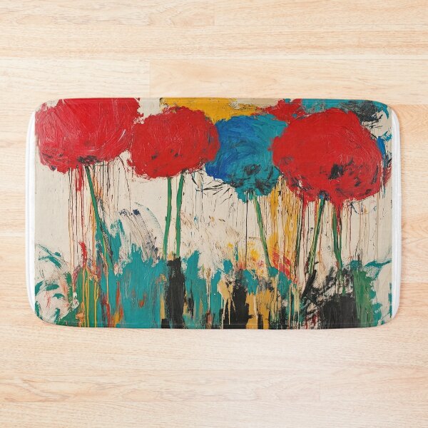 Item preview, Original Paintings by Cy Twombly, Cy Twombly Color Landscape Art designed and sold by OilArtLittle.