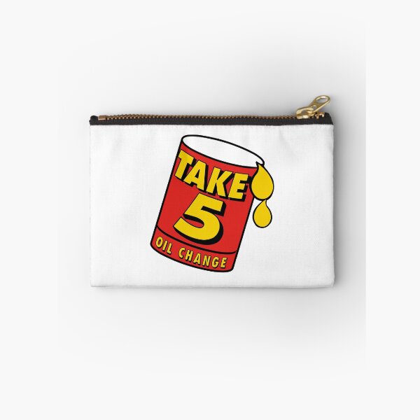 Item preview, Retro Take 5 Oil Change Service Logo designed and sold by billyawoodwrd.