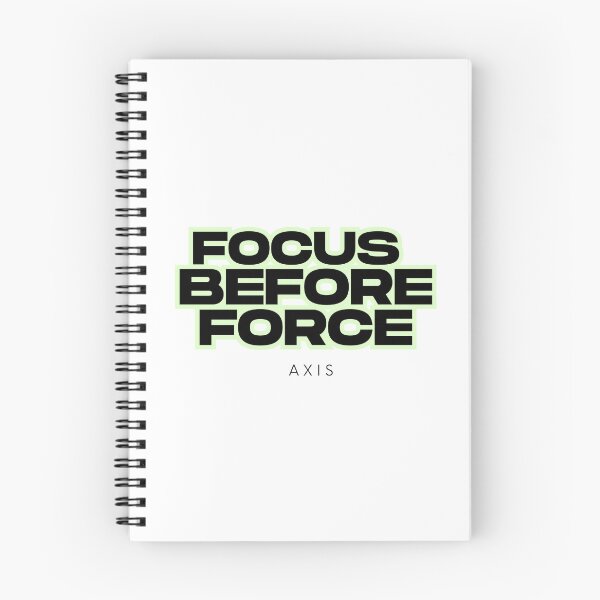 Item preview, Focus Before Force – Minimalist Discipline & Strategy Mindset Quote designed and sold by AXIS-EQUILIBRIO.
