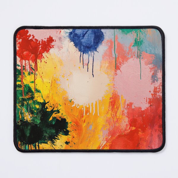 Item preview, Original Paintings by Cy Twombly, Cy Twombly Color Landscape Art designed and sold by OilArtLittle.