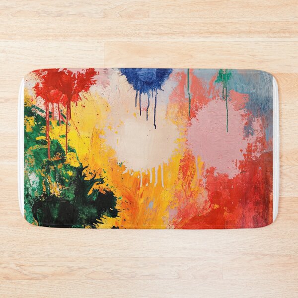 Item preview, Original Paintings by Cy Twombly, Cy Twombly Color Landscape Art designed and sold by OilArtLittle.