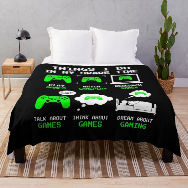 Item preview, Things I Do in My Spare Time Gaming Funny Gamer Boys Kid Men designed and sold by Goleon12.