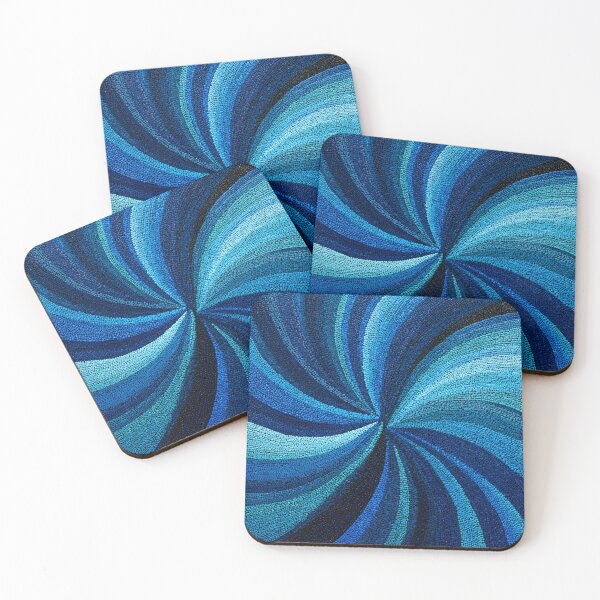 Item preview, Swirling Blue Abstract Design designed and sold by daila70.