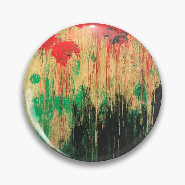 Item preview, Original Paintings by Cy Twombly, Cy Twombly Color Landscape Art designed and sold by OilArtLittle.