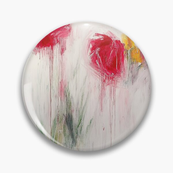 Item preview, Original Paintings by Cy Twombly, Cy Twombly Color Landscape Art designed and sold by OilArtLittle.